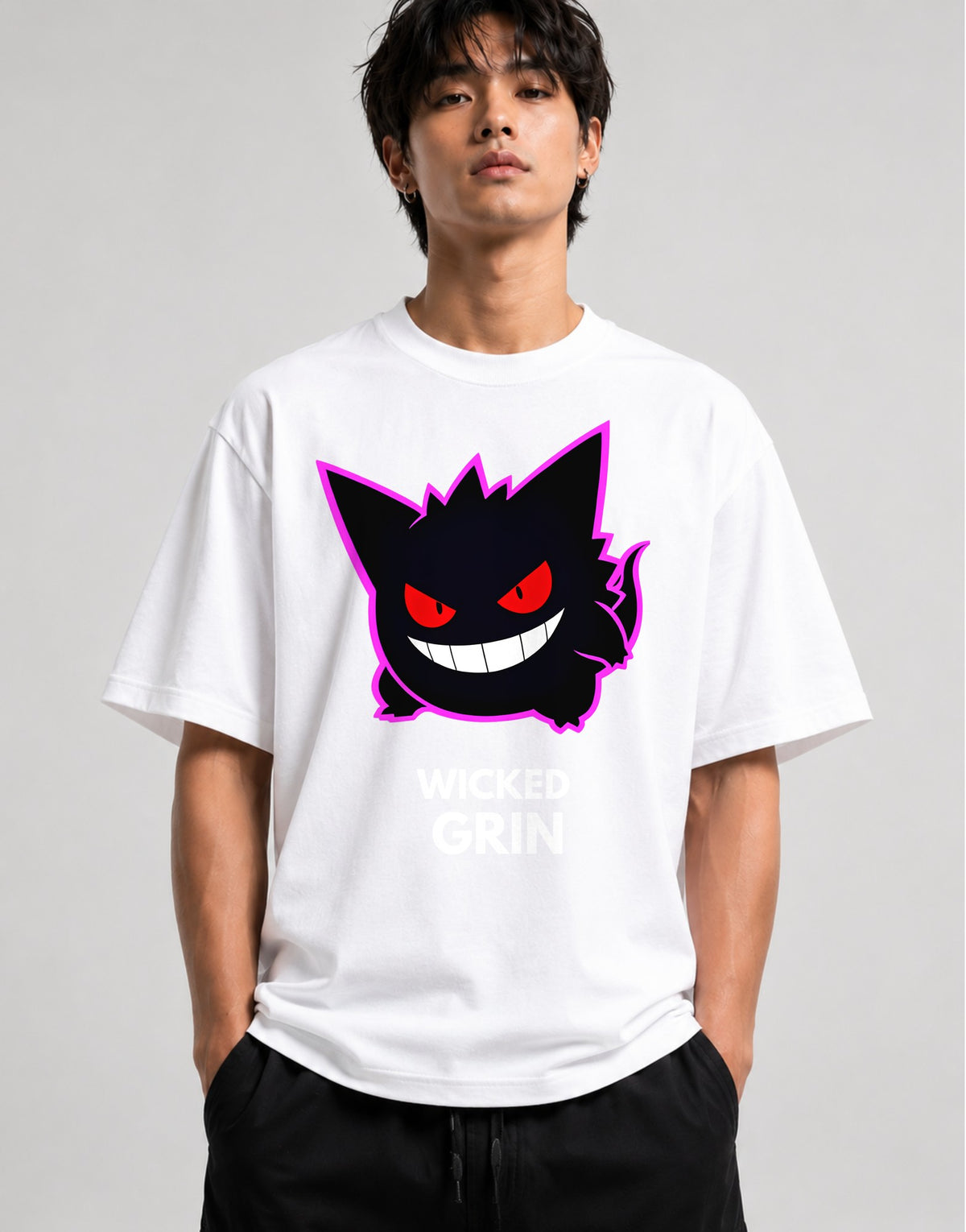 Shadow Creature Grin - White