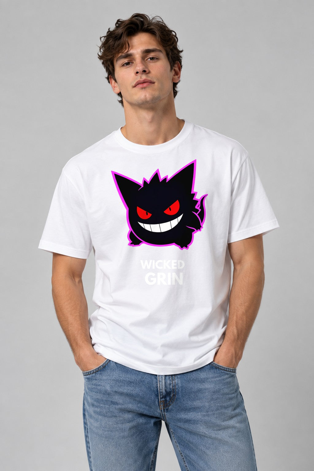 Shadow Creature Grin - White