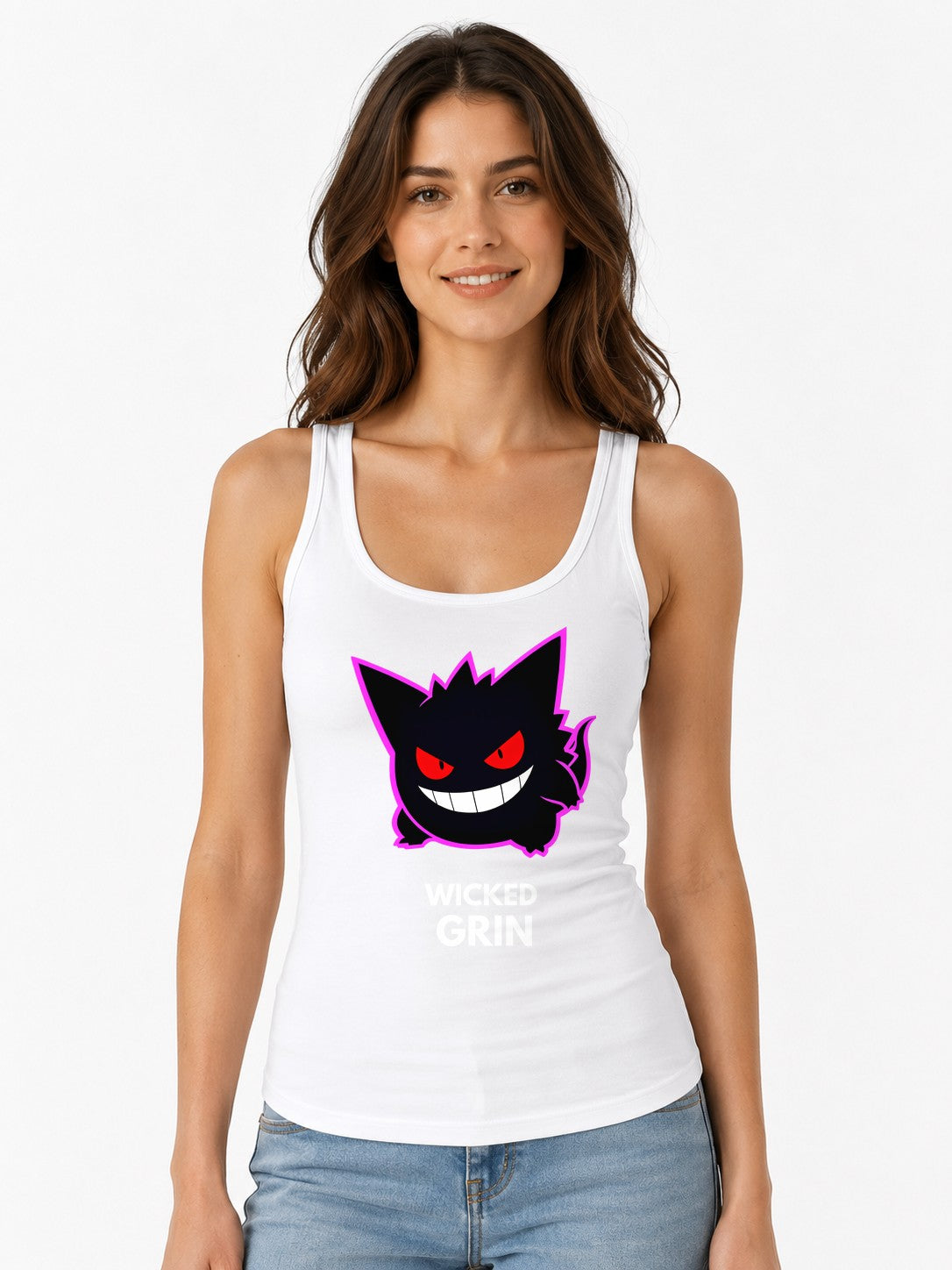 Shadow Creature Grin - White