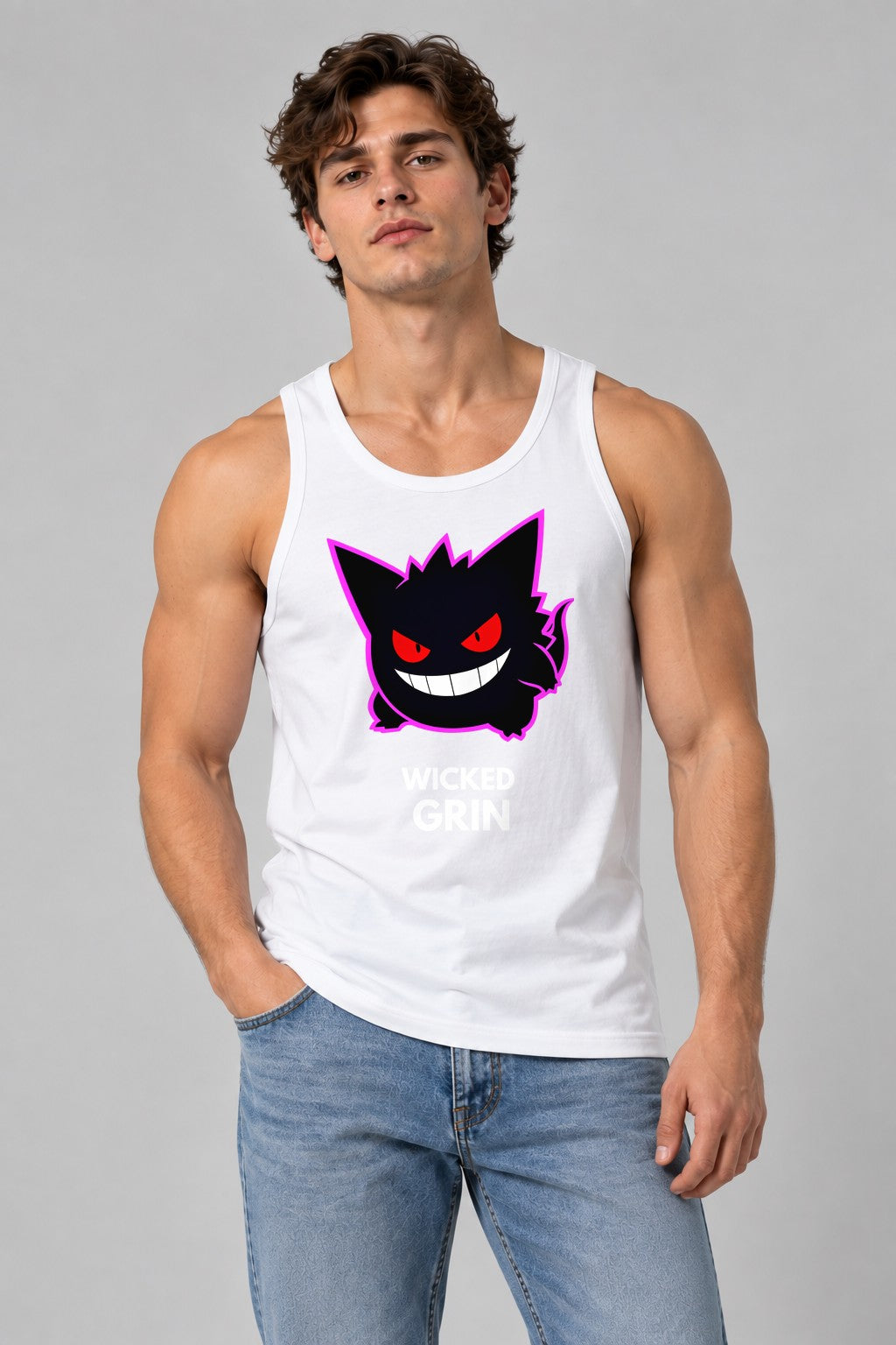 Shadow Creature Grin - White