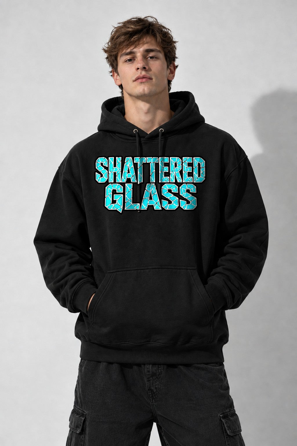 Shattered Glass - Black