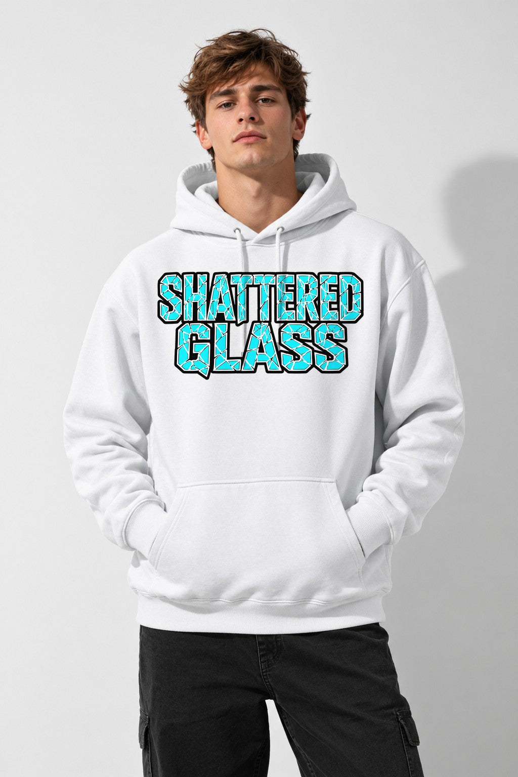 Shattered Glass - White