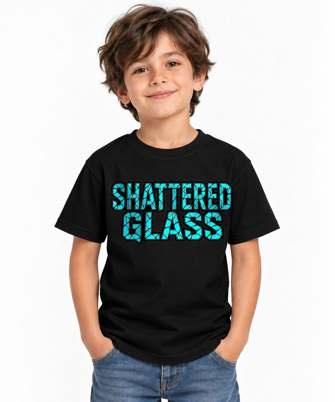 Shattered Glass - Black