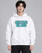 Shattered Glass Mosaic - White