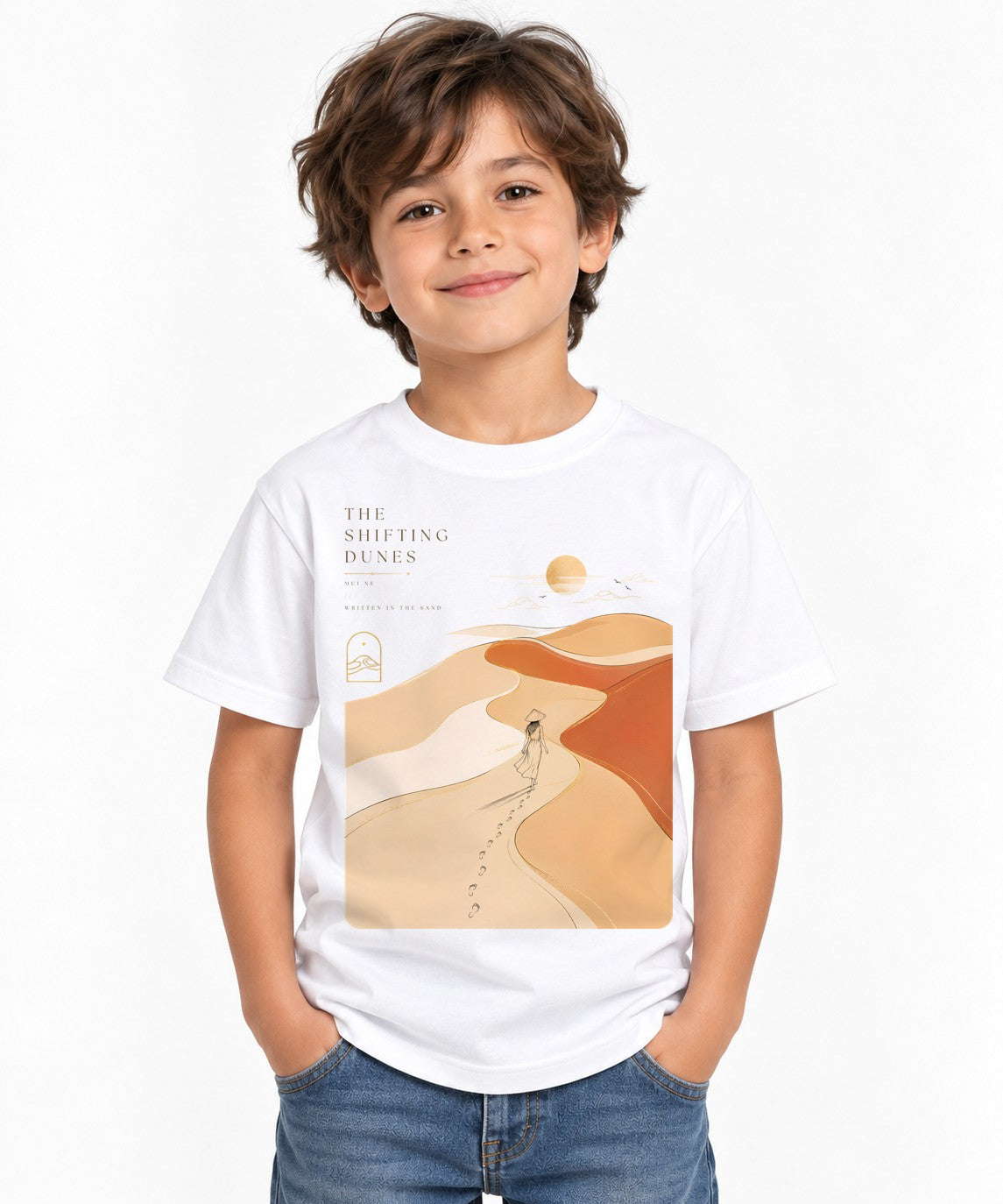 Shifting Sand Dunes - White