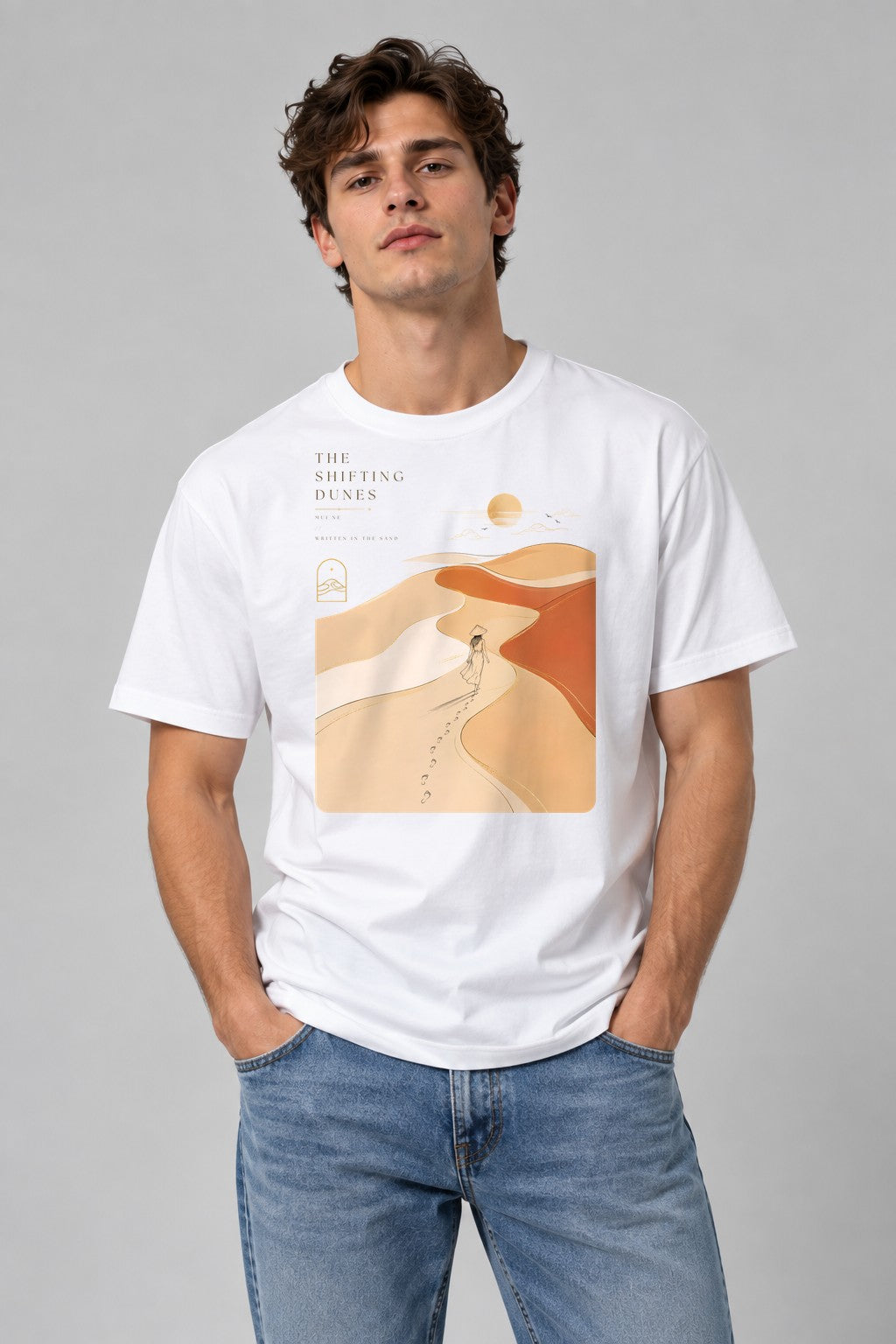 Shifting Sand Dunes - White