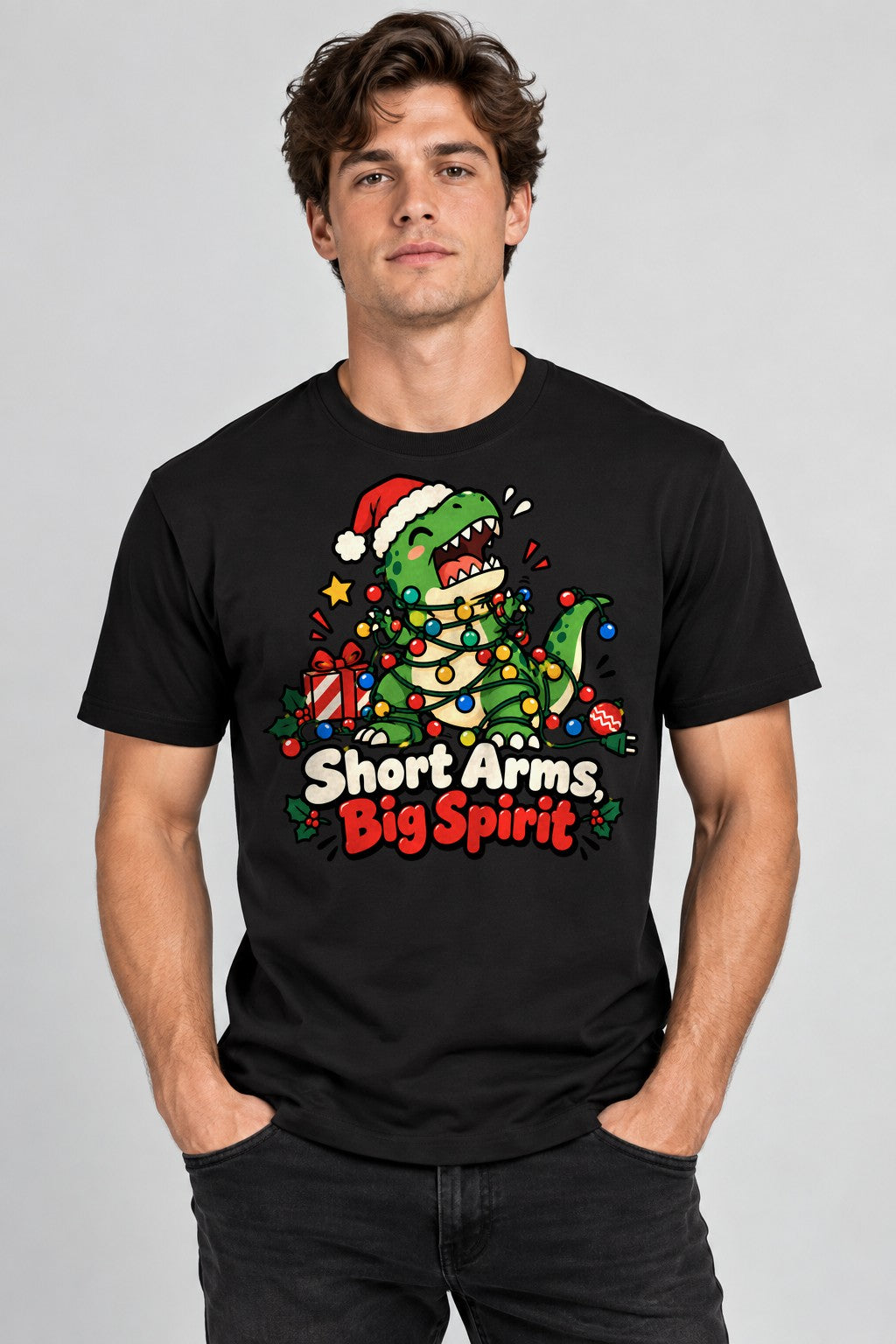 Short Arms Big Spirit - Black