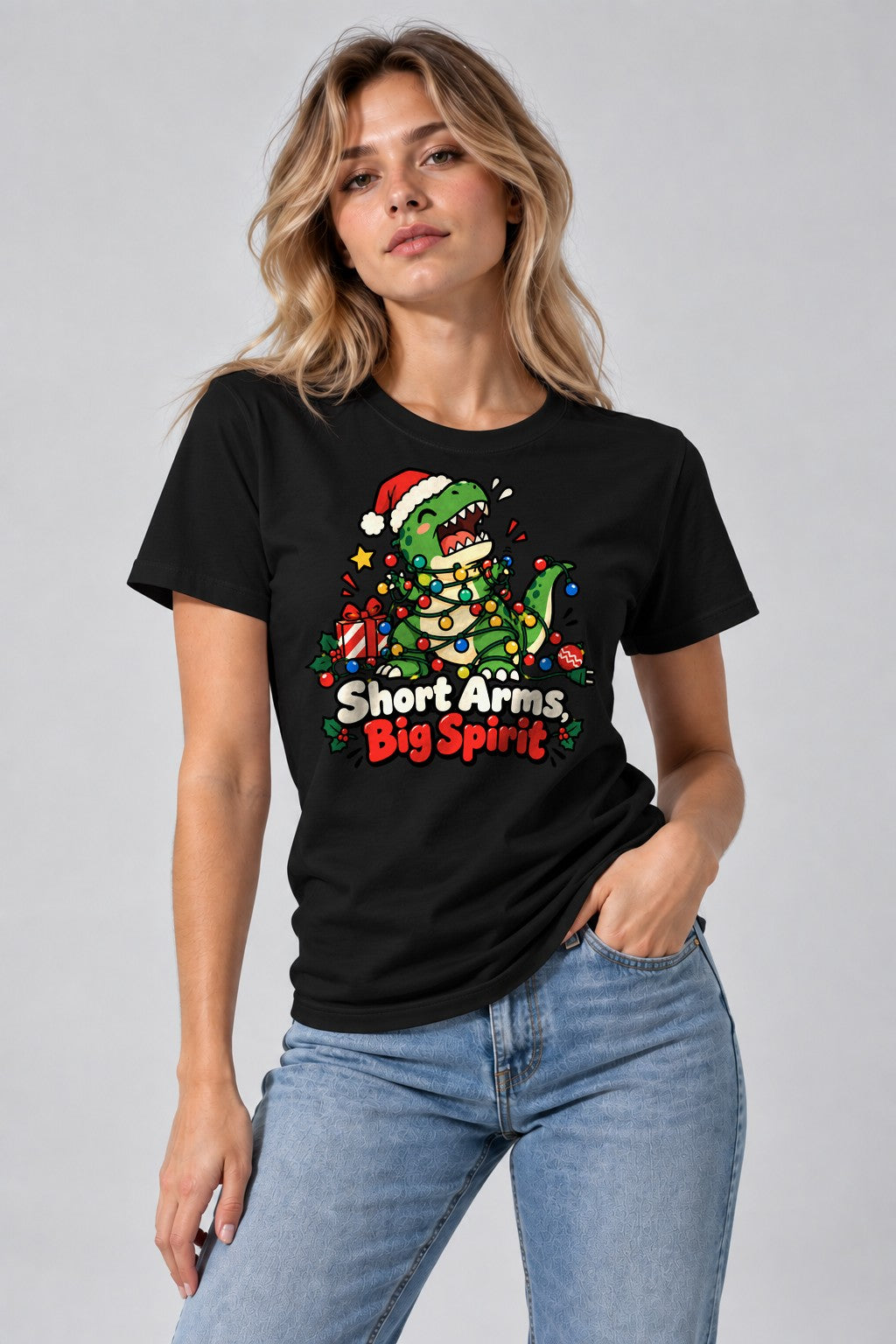Short Arms Big Spirit - Black