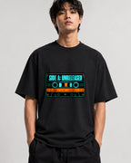 Side A Unreleased Cassette Tape T-Shirt Retro 80s Music Gift - Black