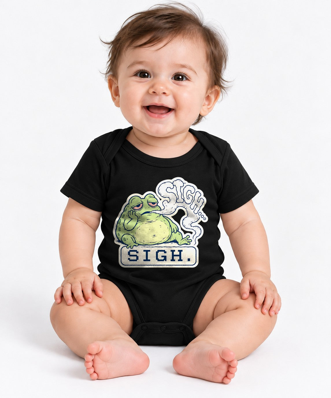 Sigh Frog - Black
