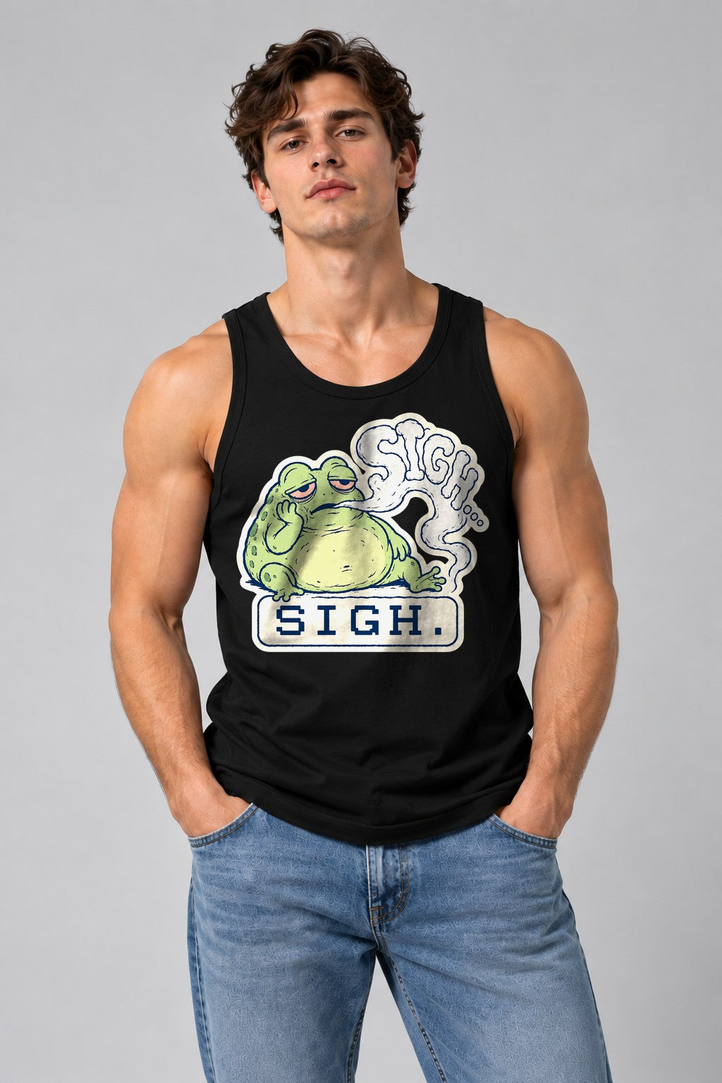 Sigh Frog - Black