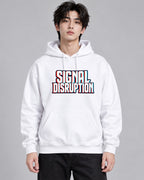 Signal Disruption Anaglyph - White
