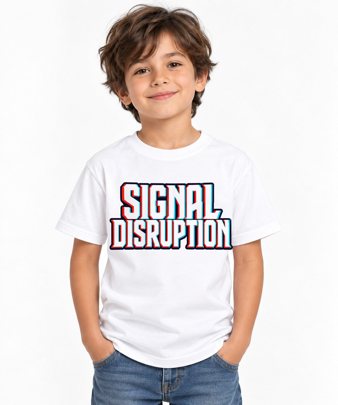 Signal Disruption - White