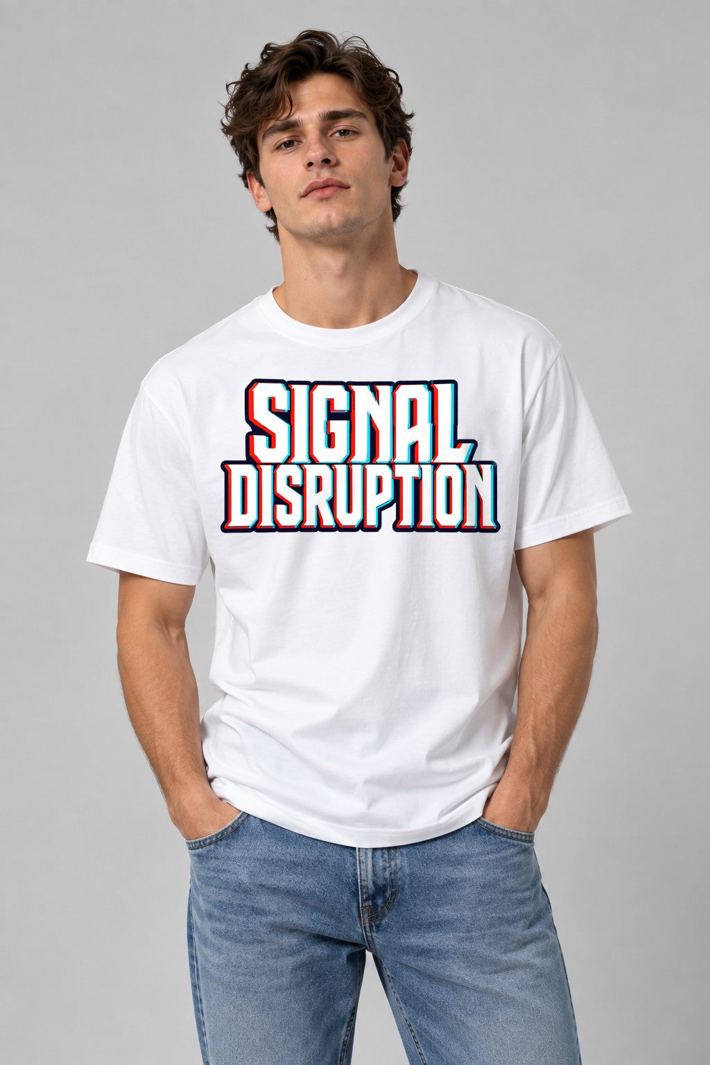 Signal Disruption - White