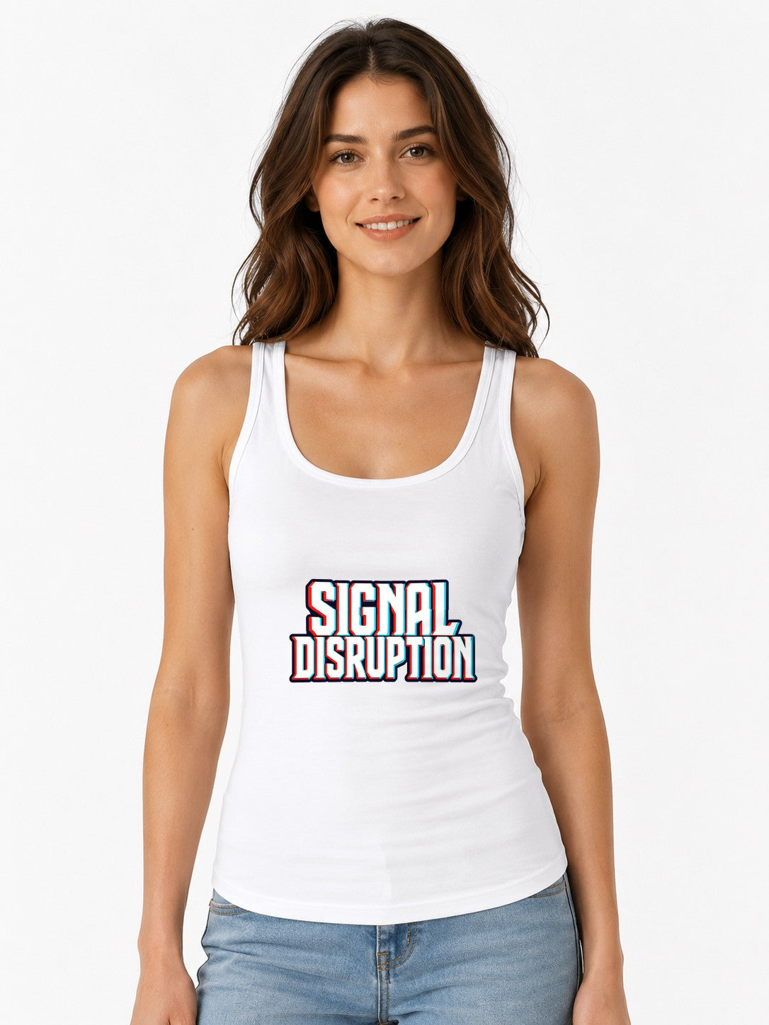 Signal Disruption - White