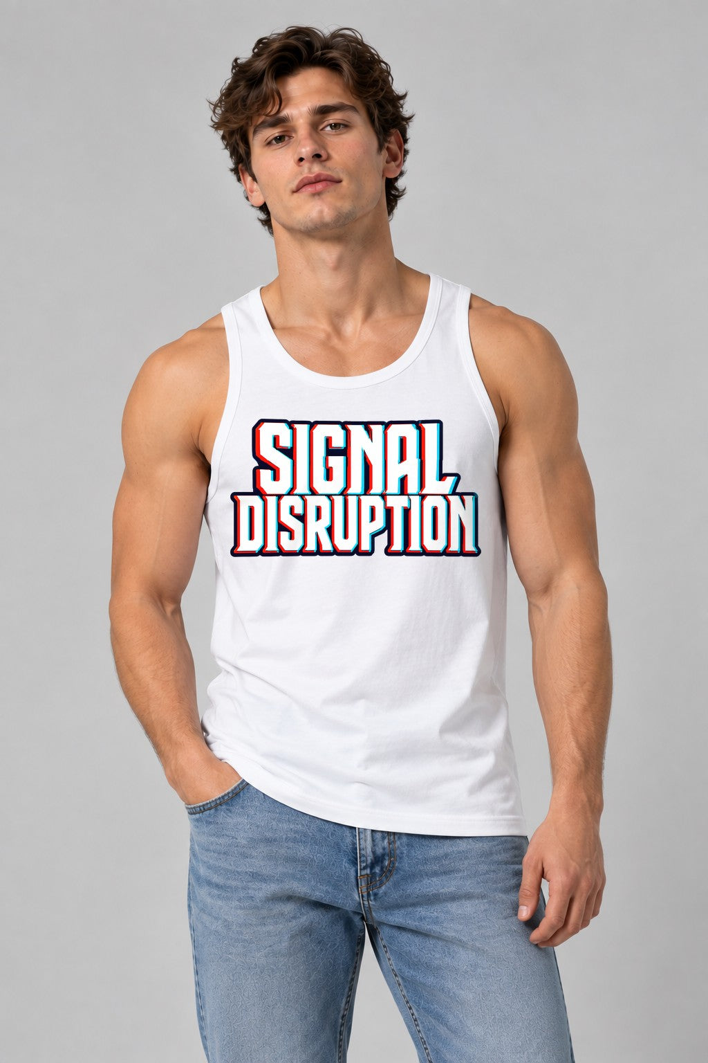 Signal Disruption - White