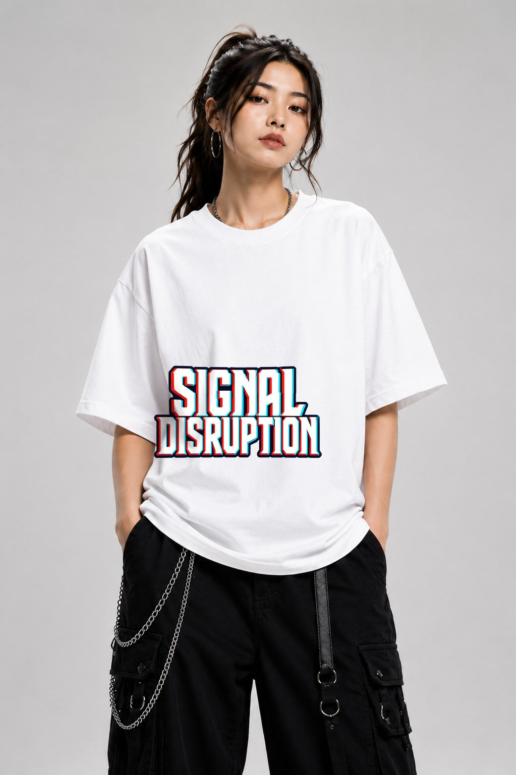 Signal Disruption - White