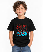 Silent Assassin Ninja Warrior Shirt - Urban Graffiti Style - Black