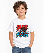 Silent Assassin Ninja Warrior Shirt - Urban Graffiti Style - White