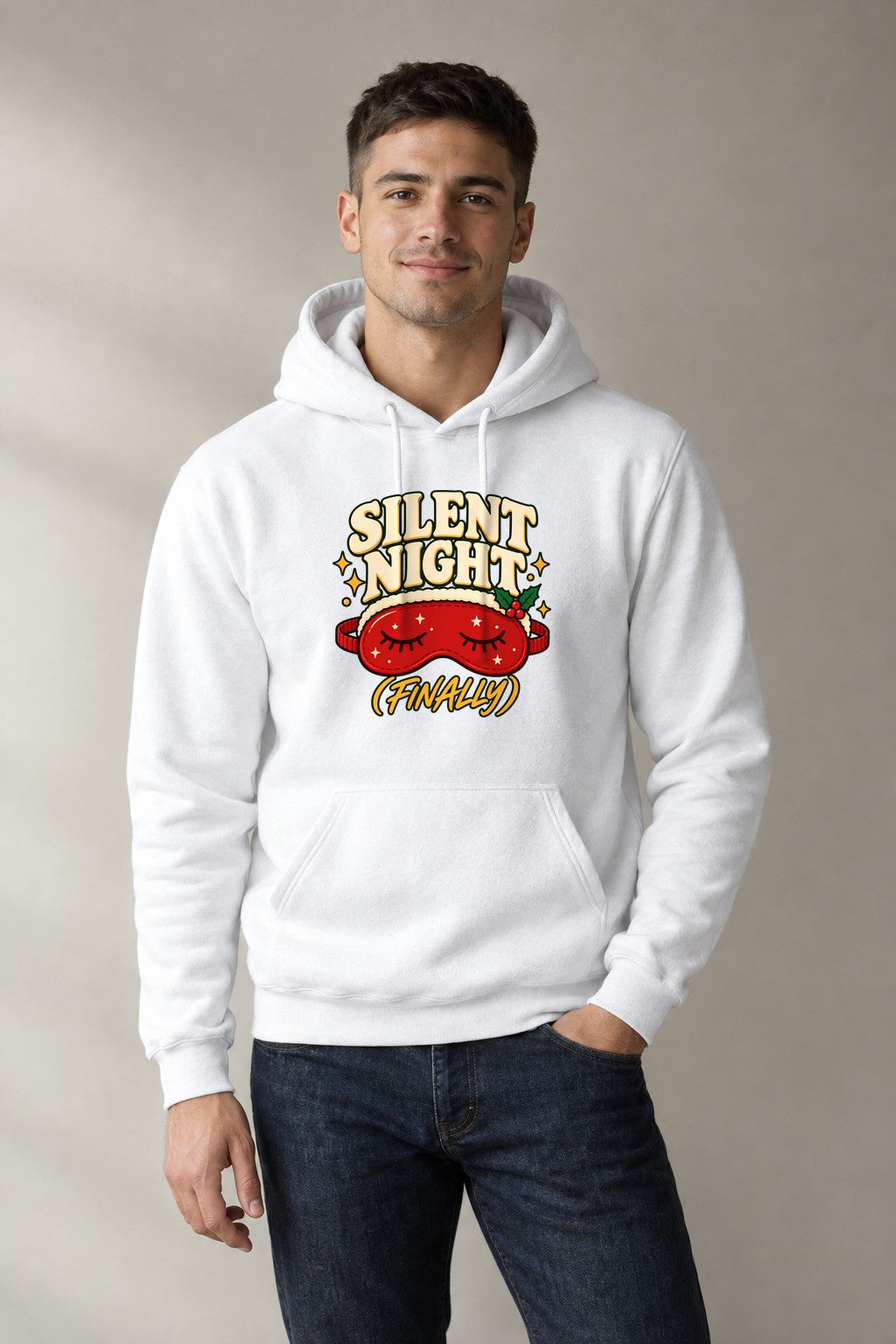 Silent Night Finally - White
