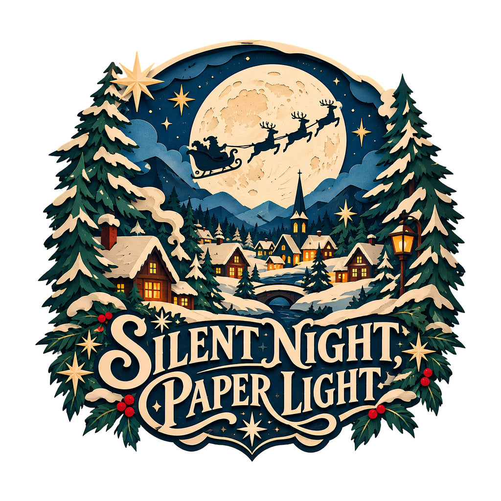 Silent Night Paper Light