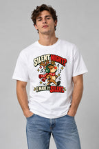 Silent Night Reindeer - White