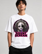 Silent Scream Doll - White
