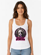 Silent Scream Doll - White