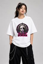 Silent Scream Doll - White