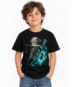 Silver Wolf Warrior - Black