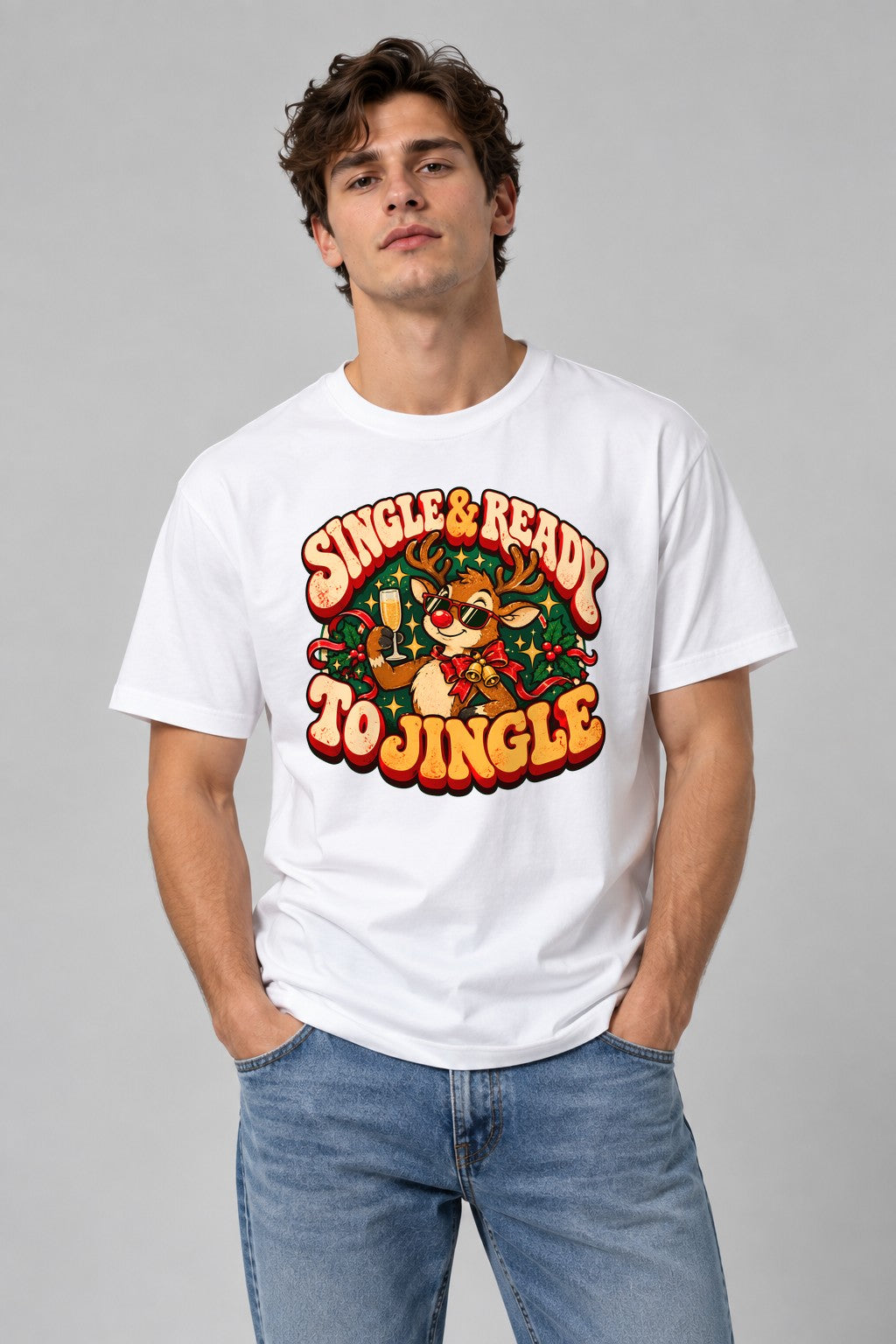 Single Ready to Jingle - White