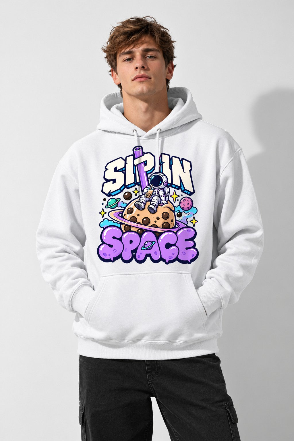 Sip In Space - White