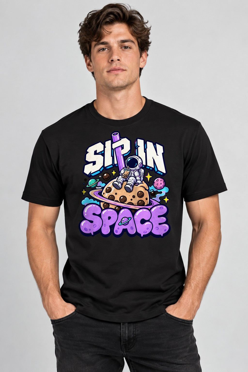 Sip In Space - Black