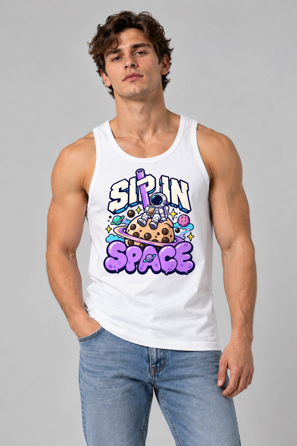 Sip In Space - White