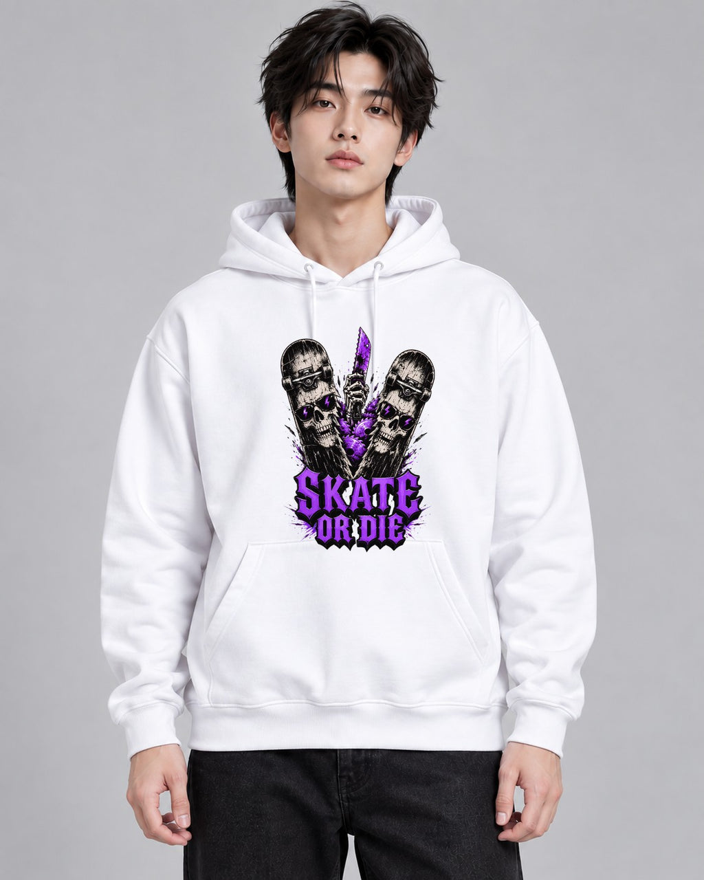 Skate Or Die - White