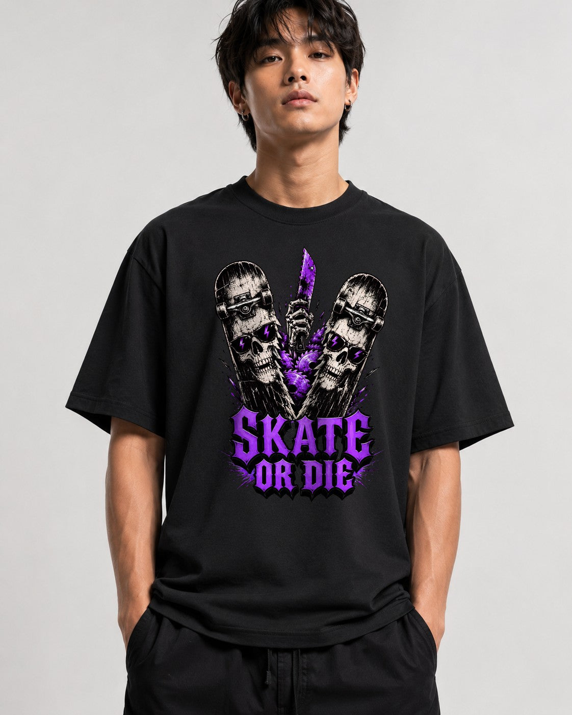 Skate Or Die - Black