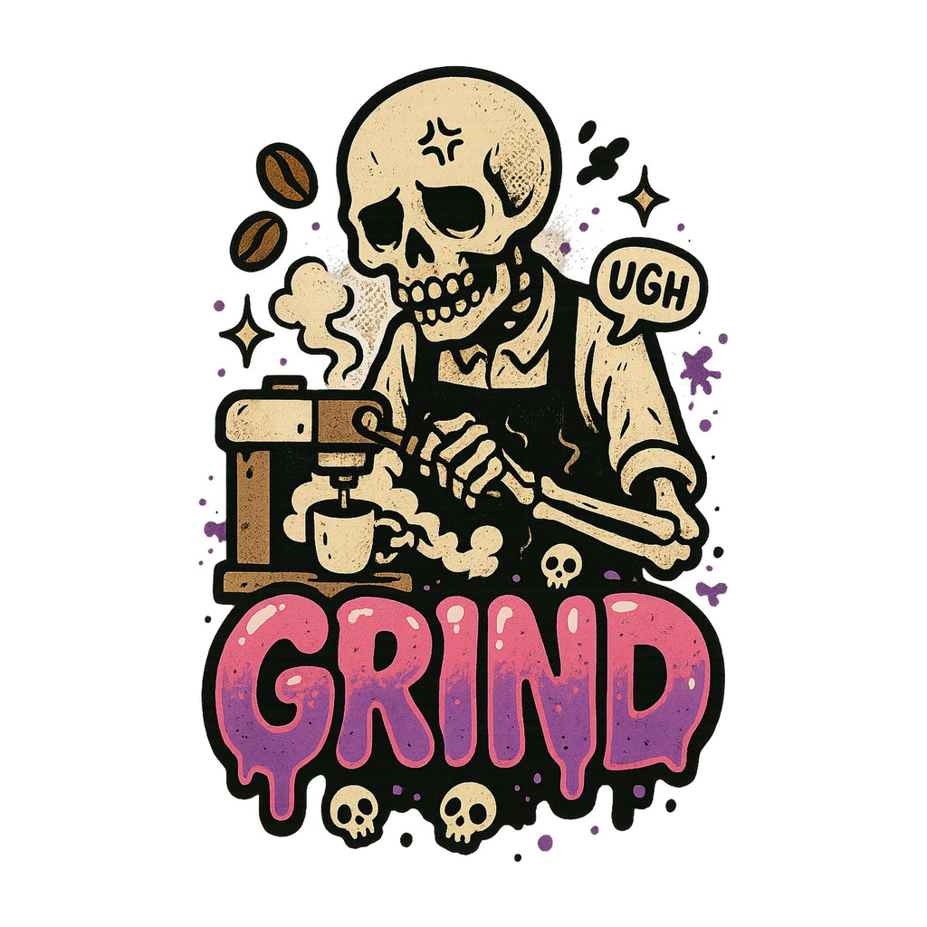 Skeleton Barista Grind