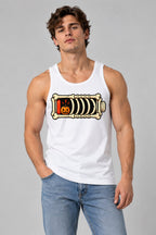 Skeleton Battery Pumpkin - White
