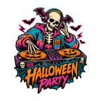 Skeleton DJ Party