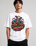 Skeleton DJ Party - White
