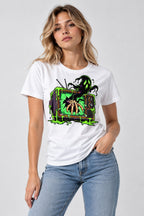 Skeleton Hand TV - White