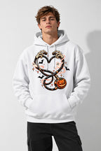 Skeleton Key Heart - White