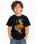 Skeleton Pumpkin Coffee - Black