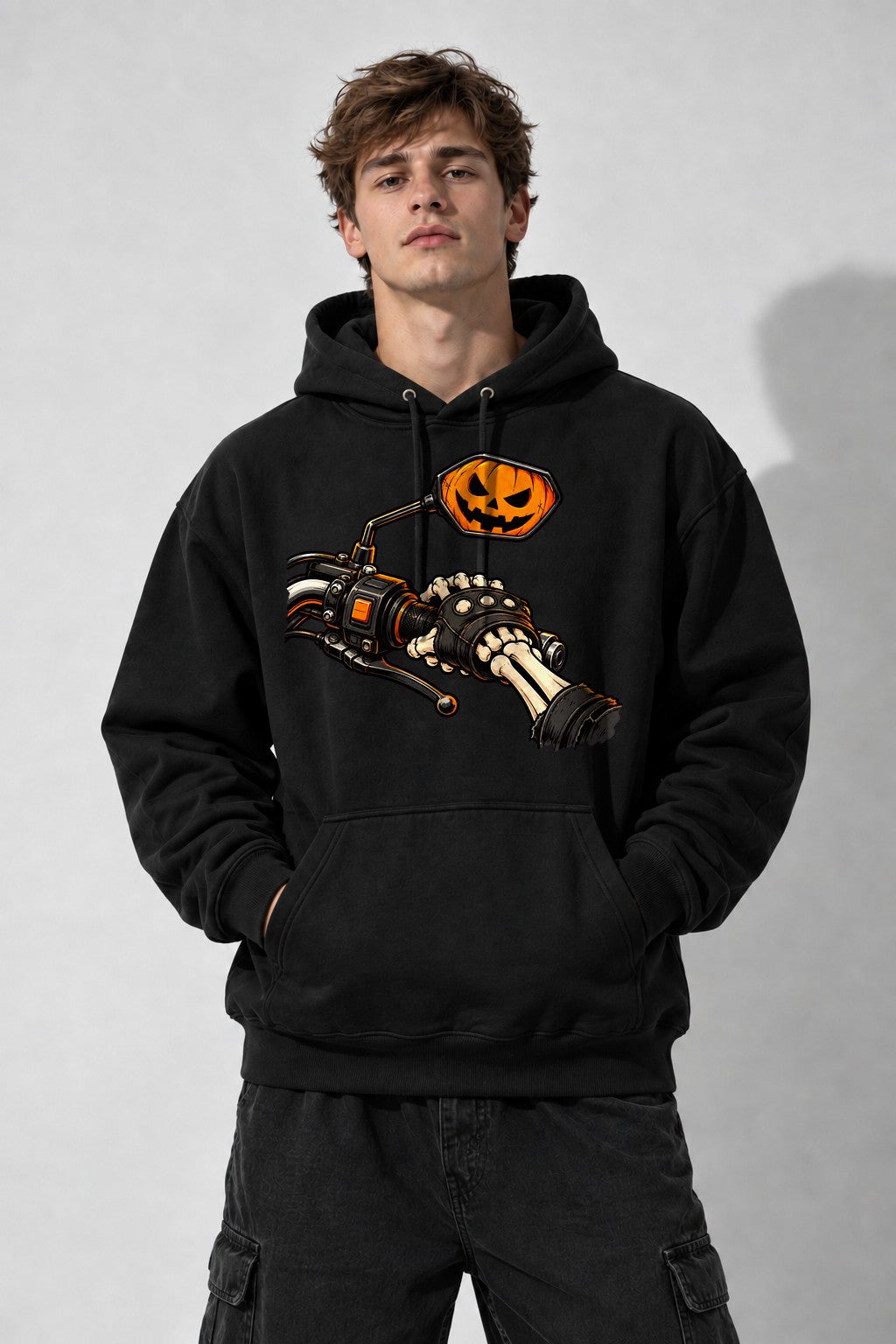 Skeleton Rider Halloween - Black