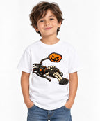 Skeleton Rider Halloween - White