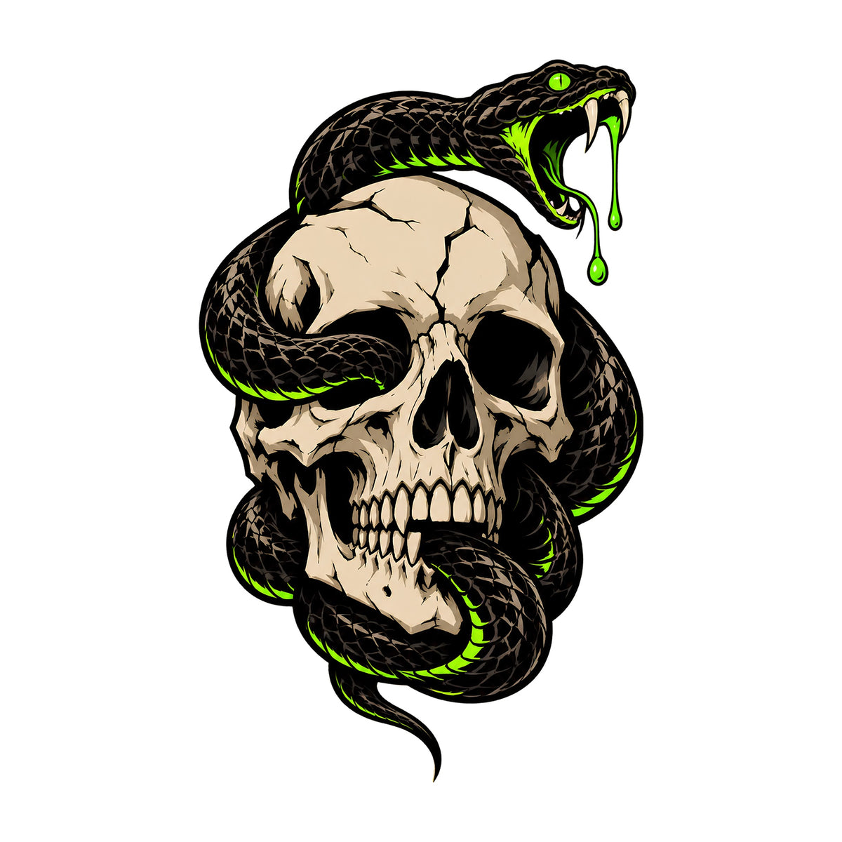 Skull and Serpent