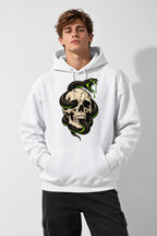 Skull and Serpent - White