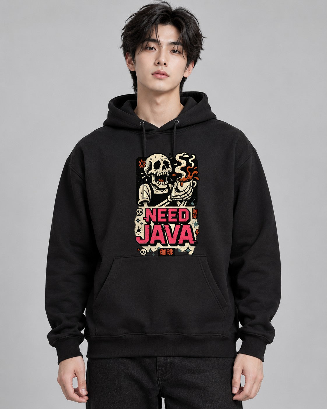 Skull Barista Meltdown - Black