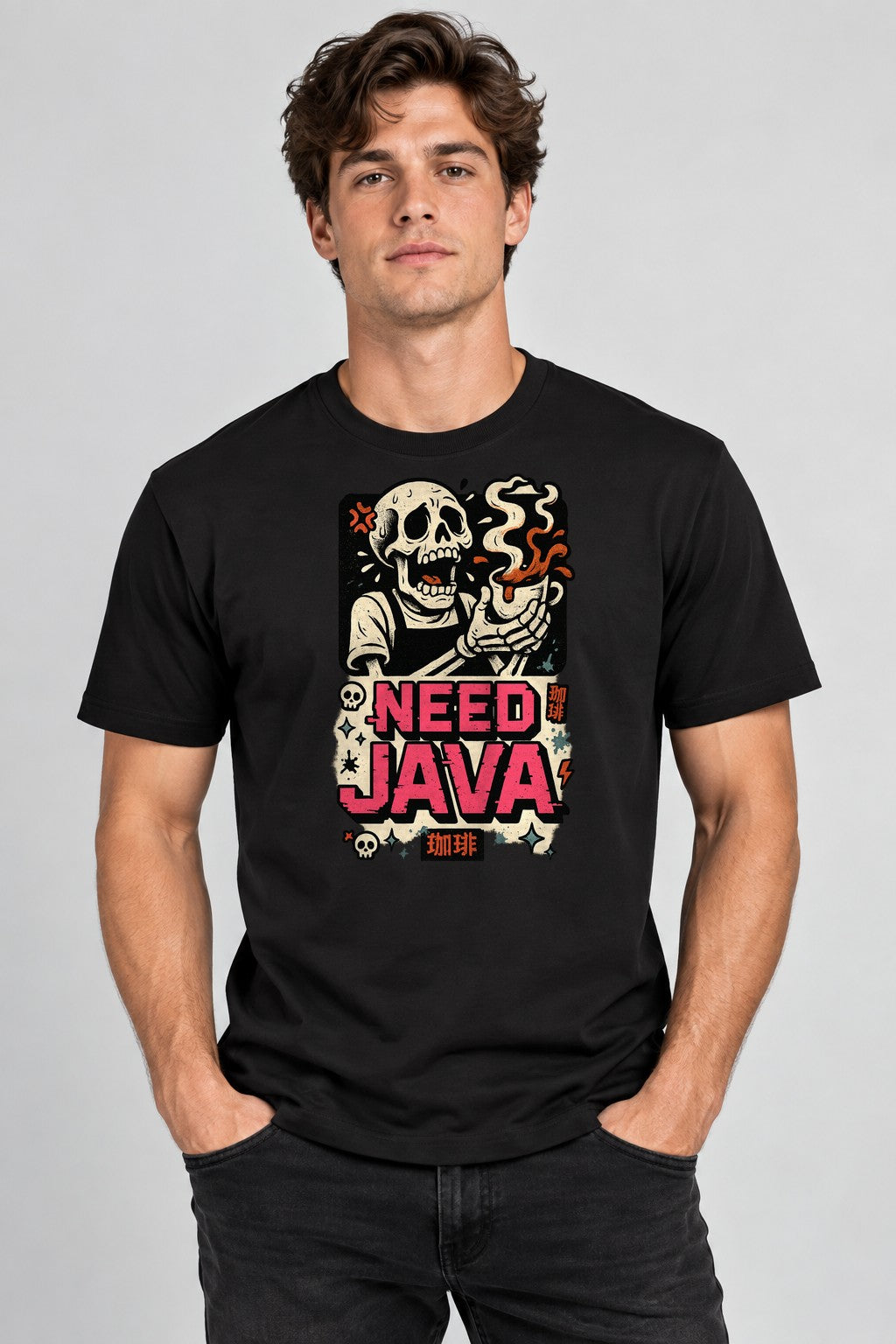 Skull Barista Meltdown - Black