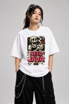 Skull Barista Meltdown - White